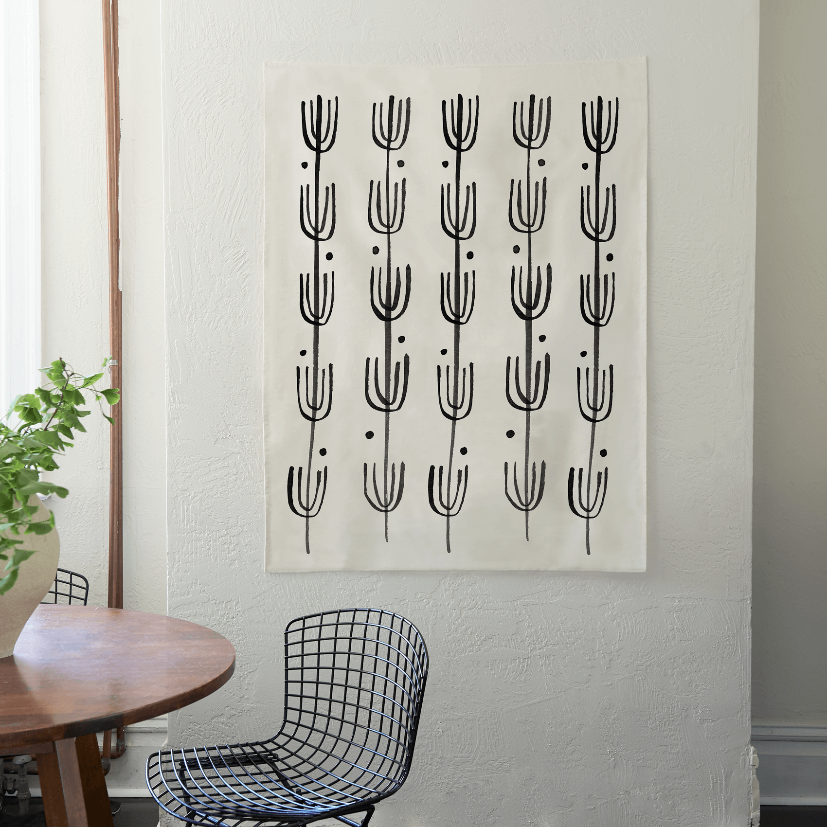 Saguaro | Hand Screen-Printed Tapestry