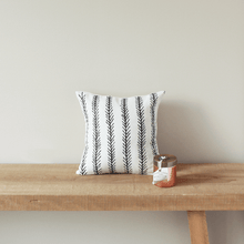 Load image into Gallery viewer,  Feather Organic Cotton Pillow 12x12
