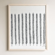 Load image into Gallery viewer, Feather | Framed Textile 18x24
