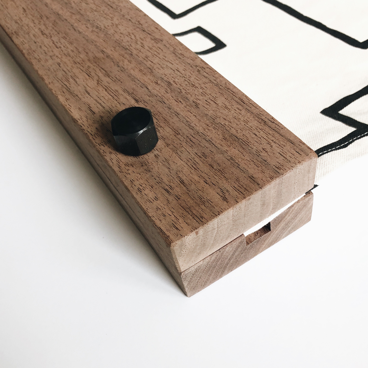 Walnut Wood Wall Art Hanger Little Korboose