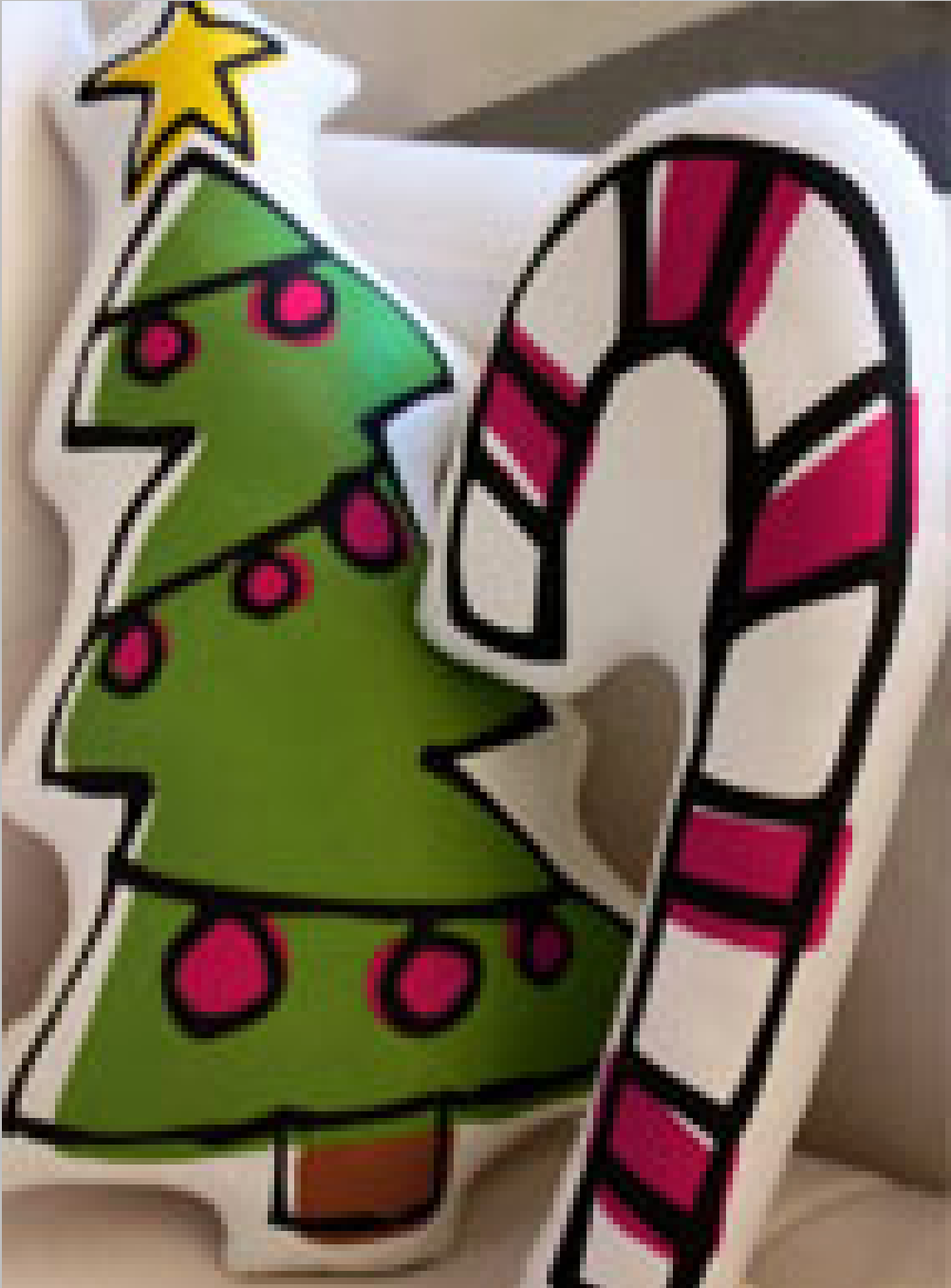 Holiday Plush Pal | Christmas Tree or Candy Cane