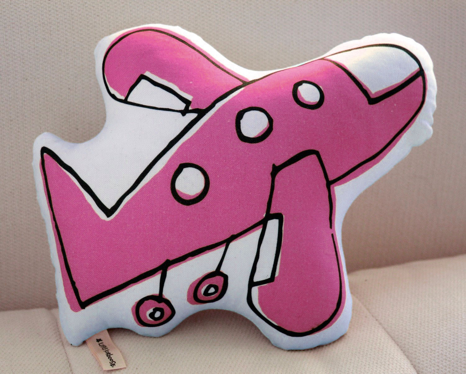 Airplane Plush Pal | Pink