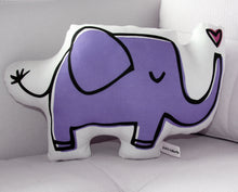 Load image into Gallery viewer, Elephant Plush Pal | Purple - Regular or Mini
