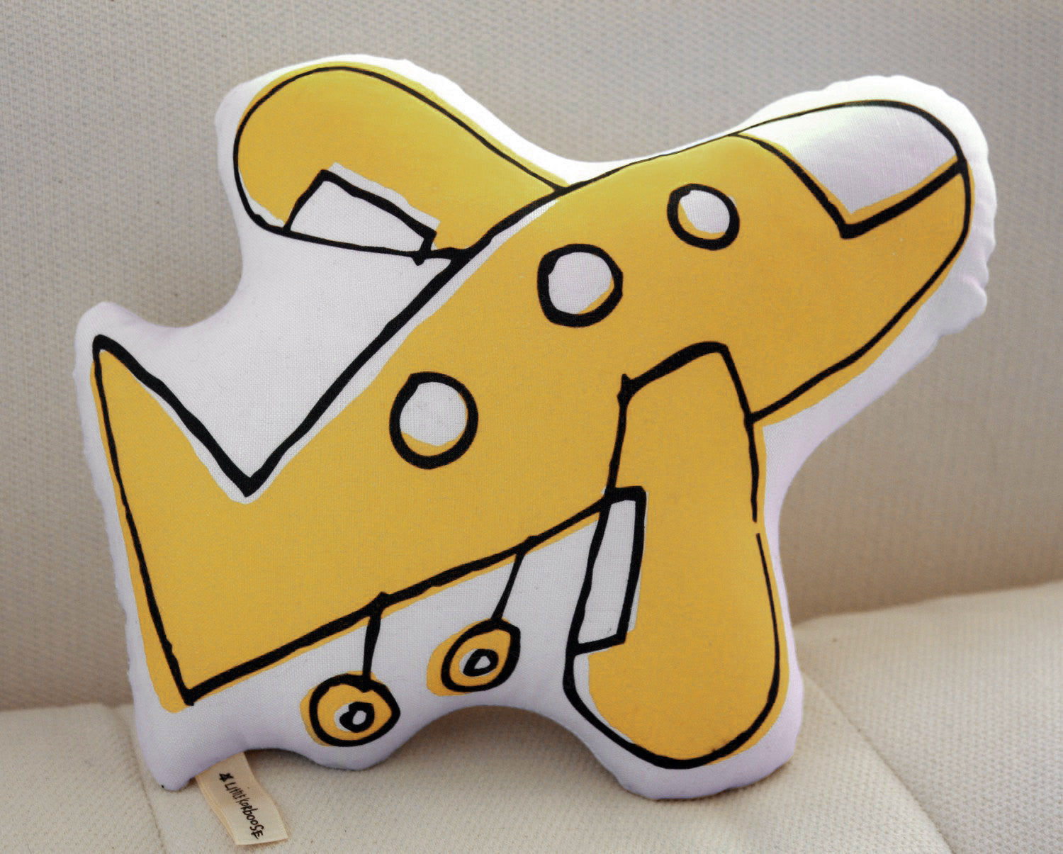 Airplane Plush Pal | Yellow - Regular or Mini