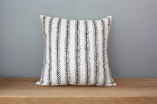 Load image into Gallery viewer,  Feather Organic Cotton Pillow 18x18
