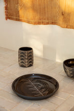 Load image into Gallery viewer, Dish Arrows Black | Little Korboose x Nikkie Stutts Ceramics
