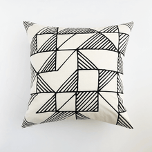 Load image into Gallery viewer, Shadow Block Pillow | 18 x 18
