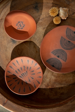 Load image into Gallery viewer, Offering Bowl Rainbow Roads Terracotta | Little Korboose x Nikkie Stutts Ceramics
