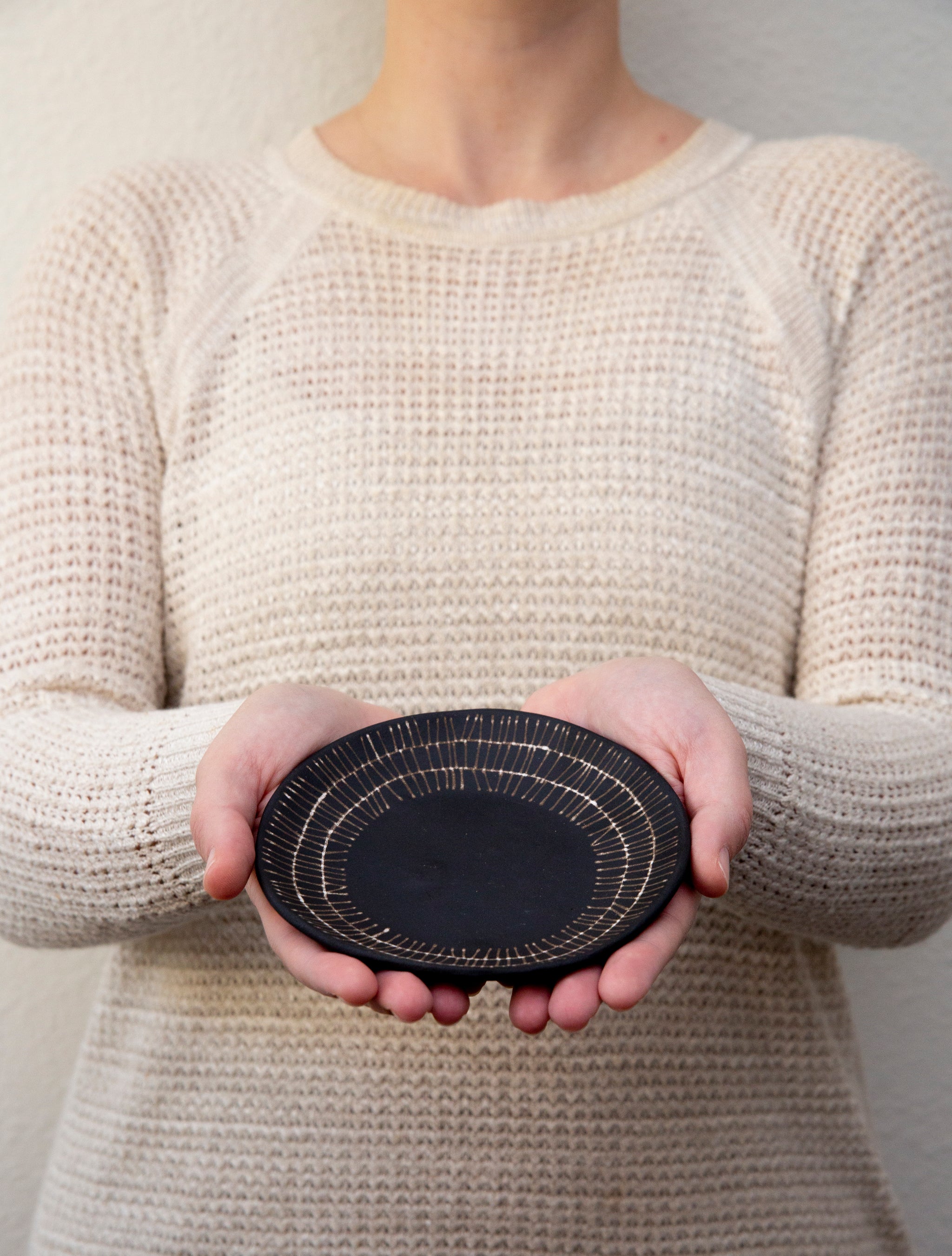 Offering Bowl Thatch Black | Little Korboose x Nikkie Stutts Ceramics