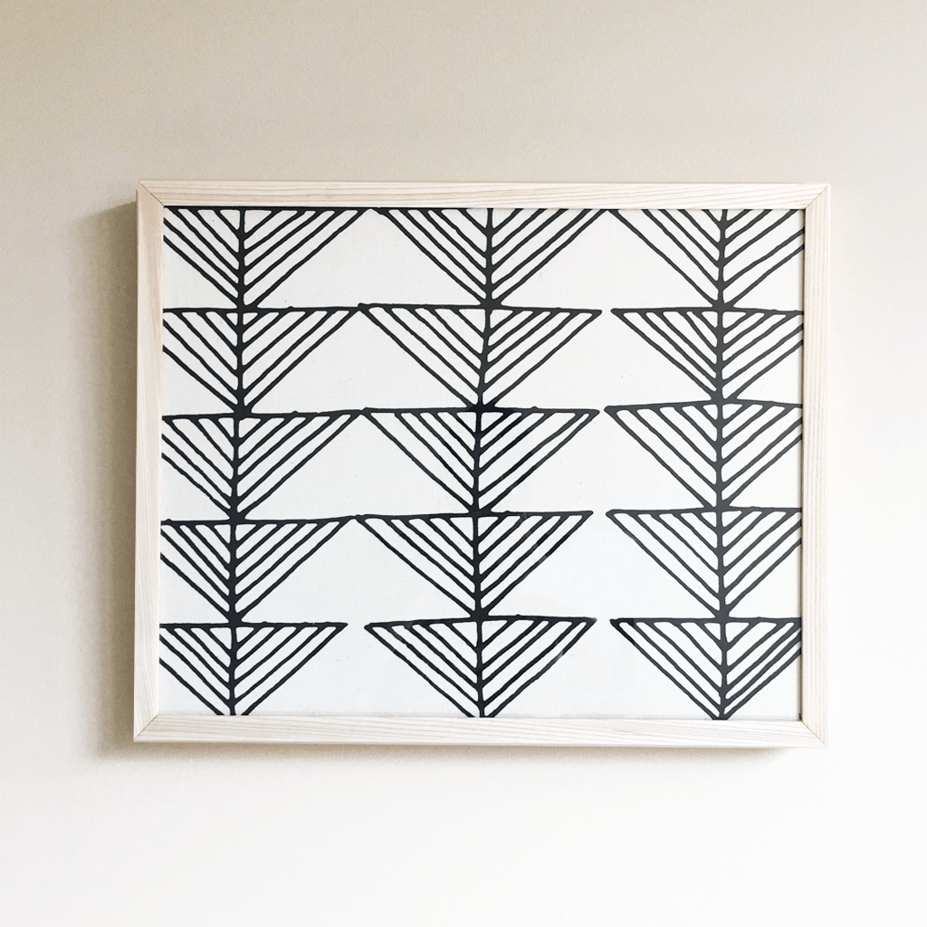 Arrows | Framed Textile 16x20
