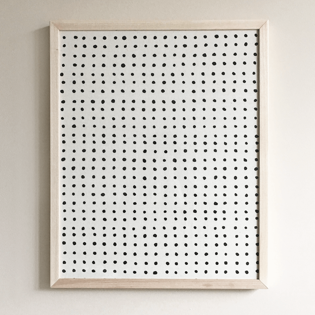 Pins | Framed Textile 16x20