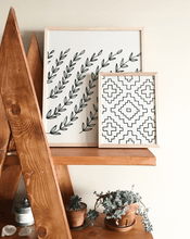 Load image into Gallery viewer, Geo Southwest | Framed Textile 11x14
