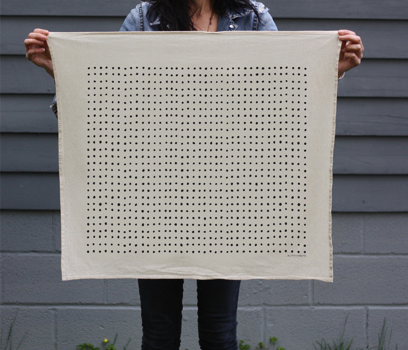 Pins Organic Cotton Tea Towel 